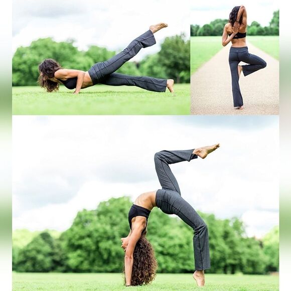 NWT Yogipace Women's Bootcut Yoga Pants Long Workout Pants - Picture 4 of 6